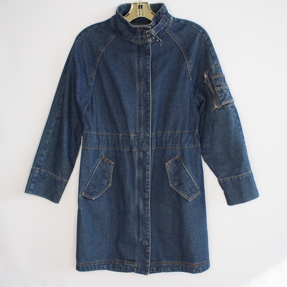 Denim Utility Jacket - Picture 3 of 6